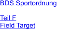 BDS Sportordnung   Teil F Field Target