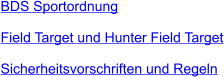 BDS Sportordnung   Field Target und Hunter Field Target  Sicherheitsvorschriften und Regeln